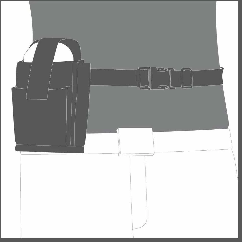 Mobilis REFUGE HOLSTER HHD M FRONT/POCKET STYLUS HOLDER STRAP+BELT