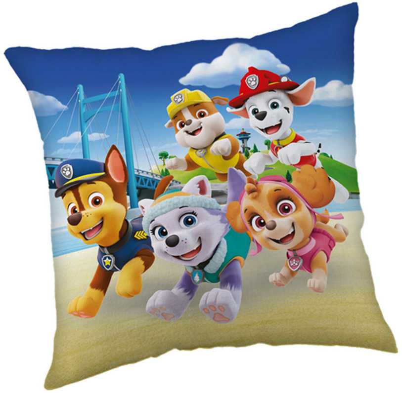 Poduszka dziecięca 40x40 Paw Patrol brygada mėlyna JF24