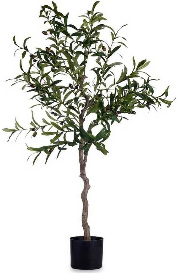 Ibergarden dekoratyvinis augalas alyvmedžio spalvos plastikinis "Zalias" (85 x 150 x 85 cm)