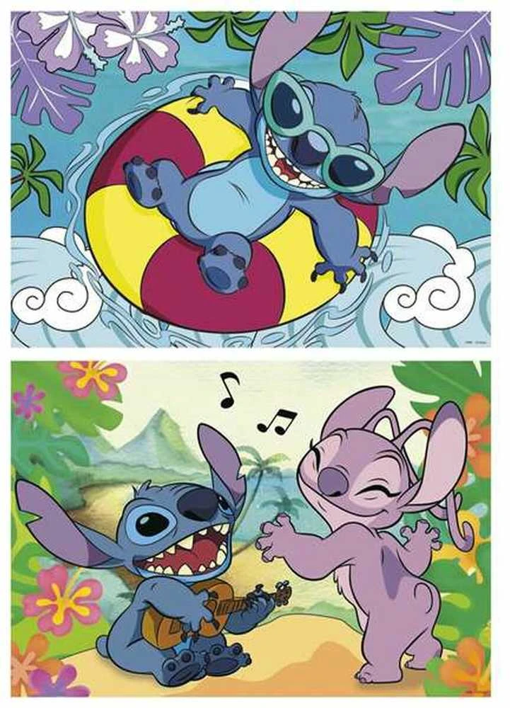 Dėlionė Educa - 2x100 Disney siuvinėjimo siūlių (80-19998)