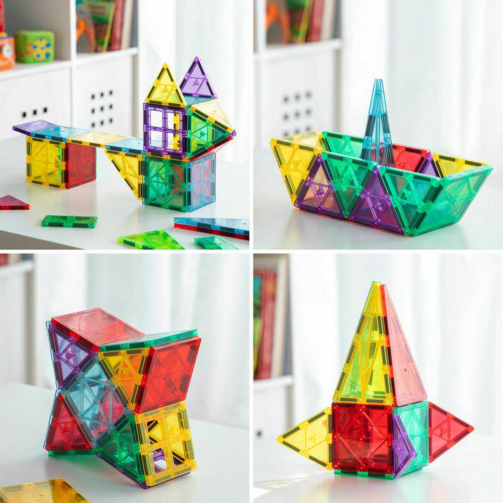 Innovagoods 3D magnetiniai statybiniai blokeliai