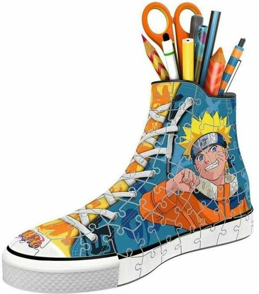 Ravensburger 3D dėlionė batas-pieštukinė „Naruto“, 108 det., nuo 8 m.
