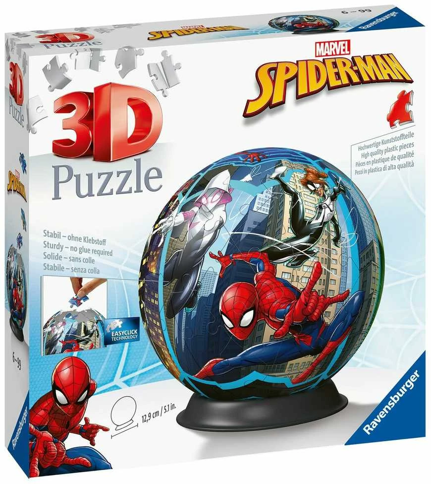 Ravensburger 3D Dėlionė 76 vnt. - Žmogaus voro kamuolys