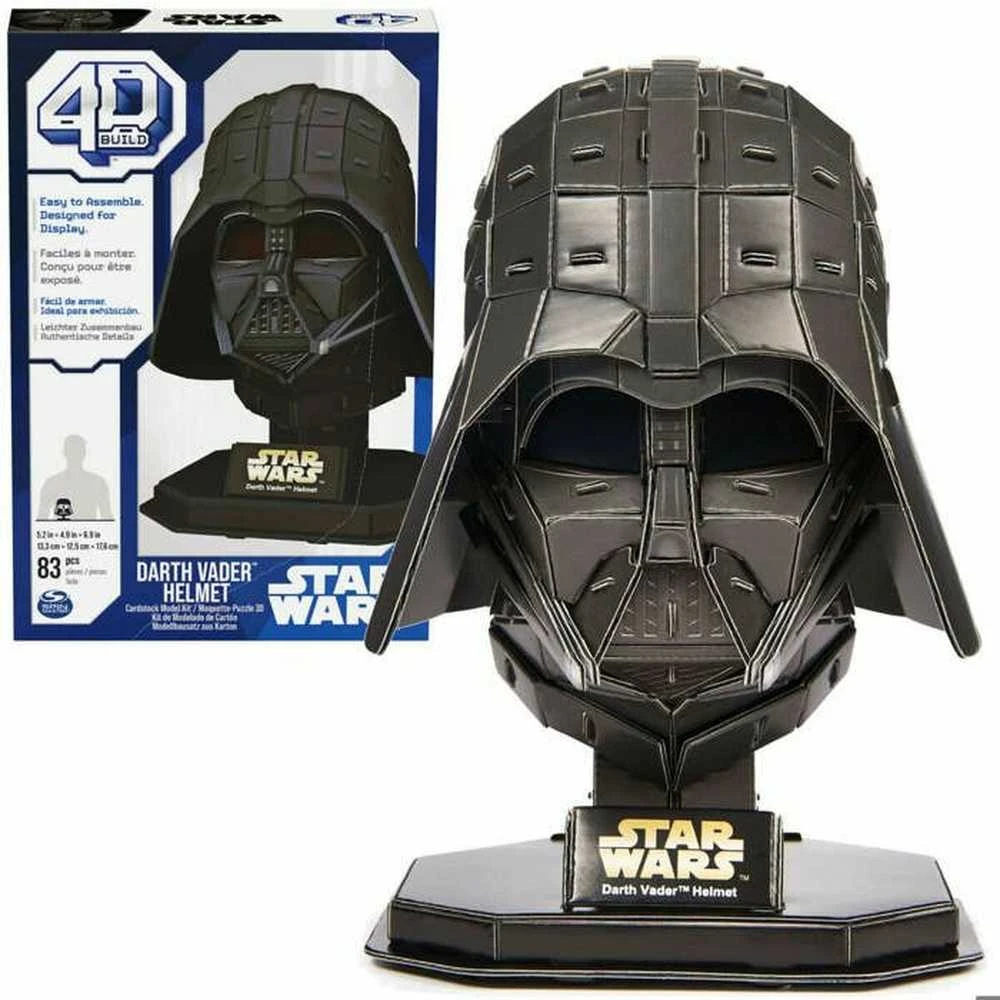 Spin Master STAR WARS 4D dėlionė „Darto Veiderio šalmas“