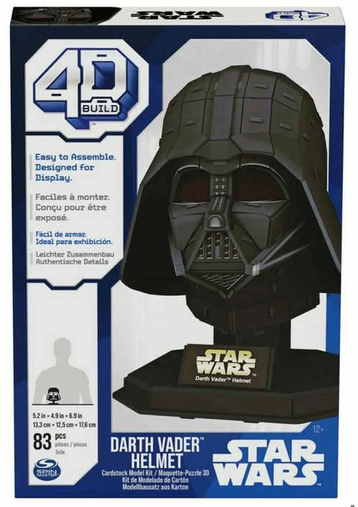 Spin Master STAR WARS 4D dėlionė „Darto Veiderio šalmas“