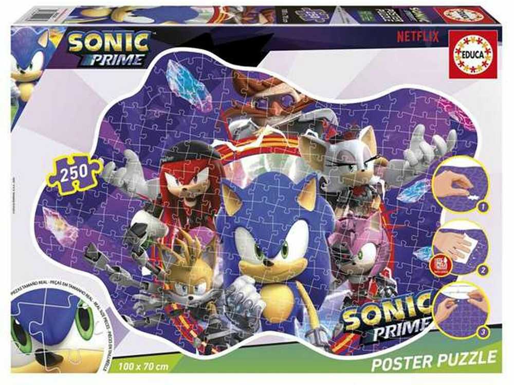 G3 Dėlionė 250 detalių Sonic Prime modelis