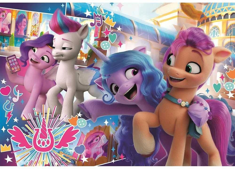 Clementoni Dėlionė 104 vnt. - Mano mažasis ponis (My Little Pony)