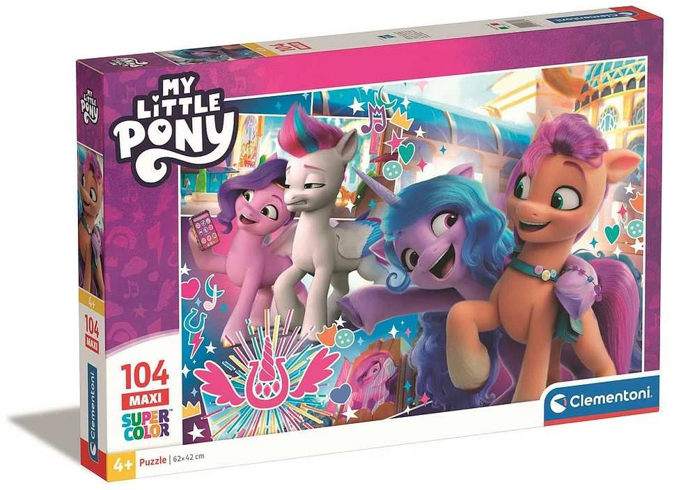 Clementoni Dėlionė 104 vnt. - Mano mažasis ponis (My Little Pony)
