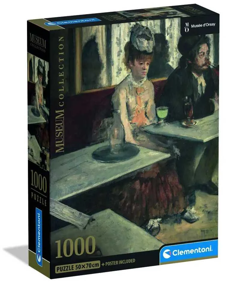 Clementoni Dėlionė 1000 vnt. - Edgaras Dega: Absentas