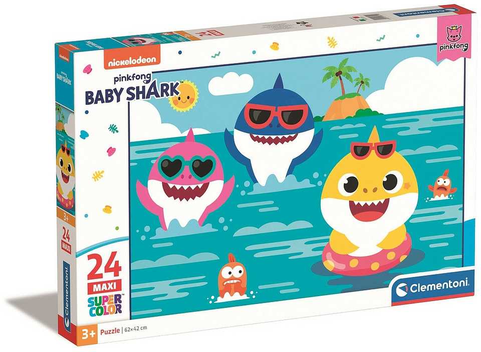 Clementoni Dėlionė 24 vnt. - "Baby Shark"