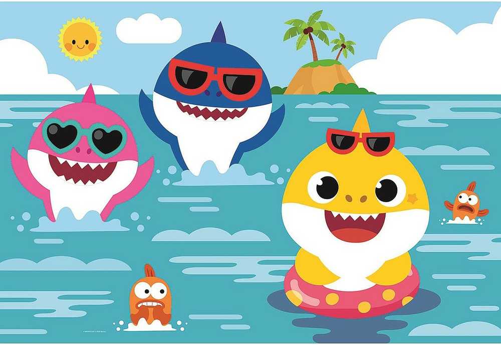 Clementoni Dėlionė 24 vnt. - "Baby Shark"