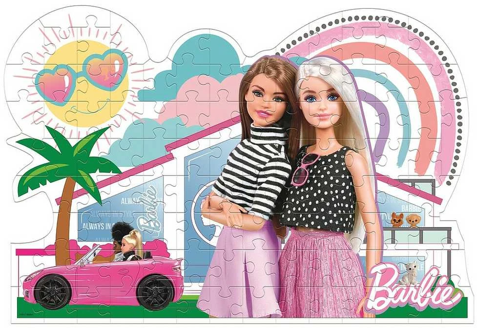 Clementoni Dėlionė 104 vnt. - Barbie