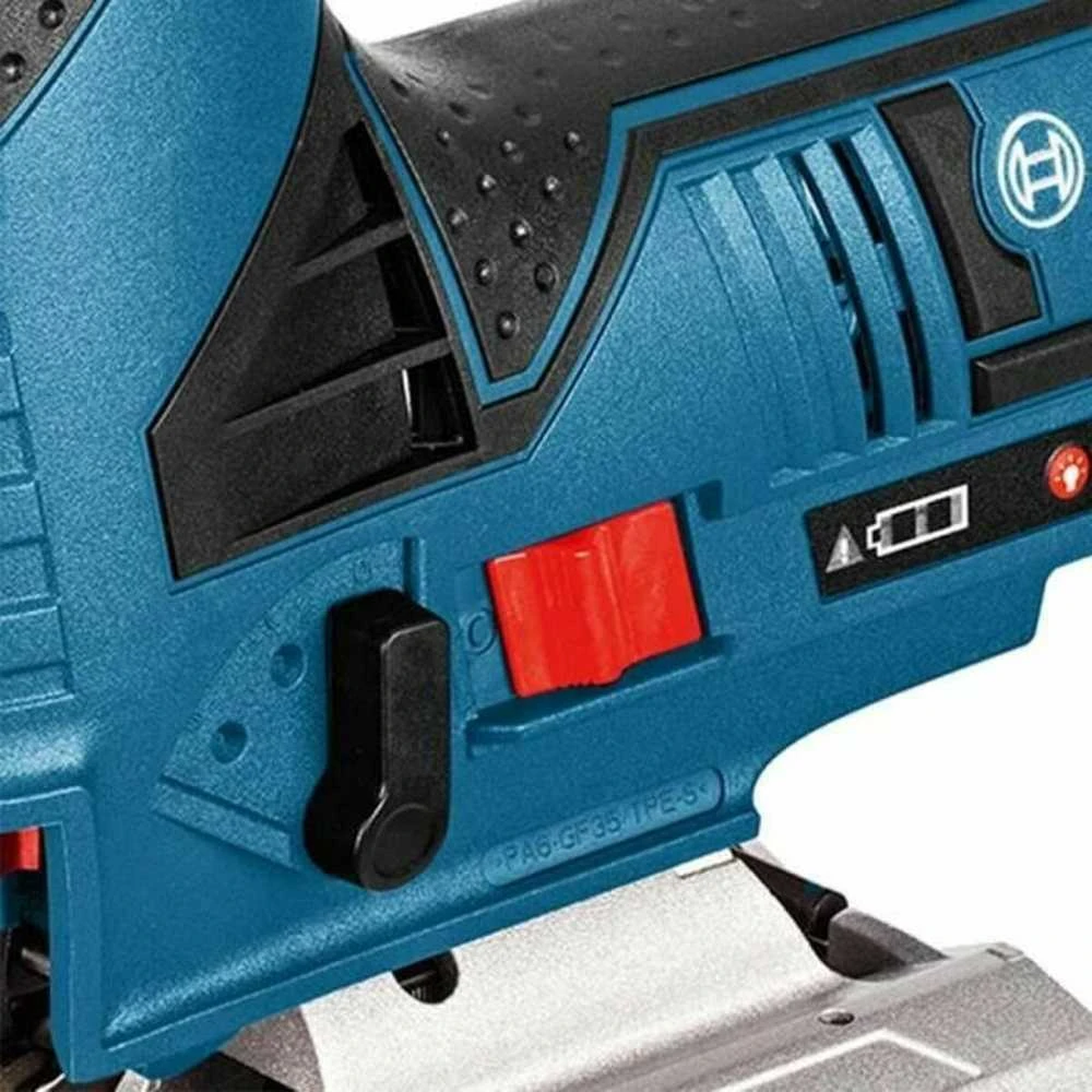 Akumuliatorinis siaurapjūklis Bosch GST 10,8V Li be akumuliatoriaus ir kroviklio