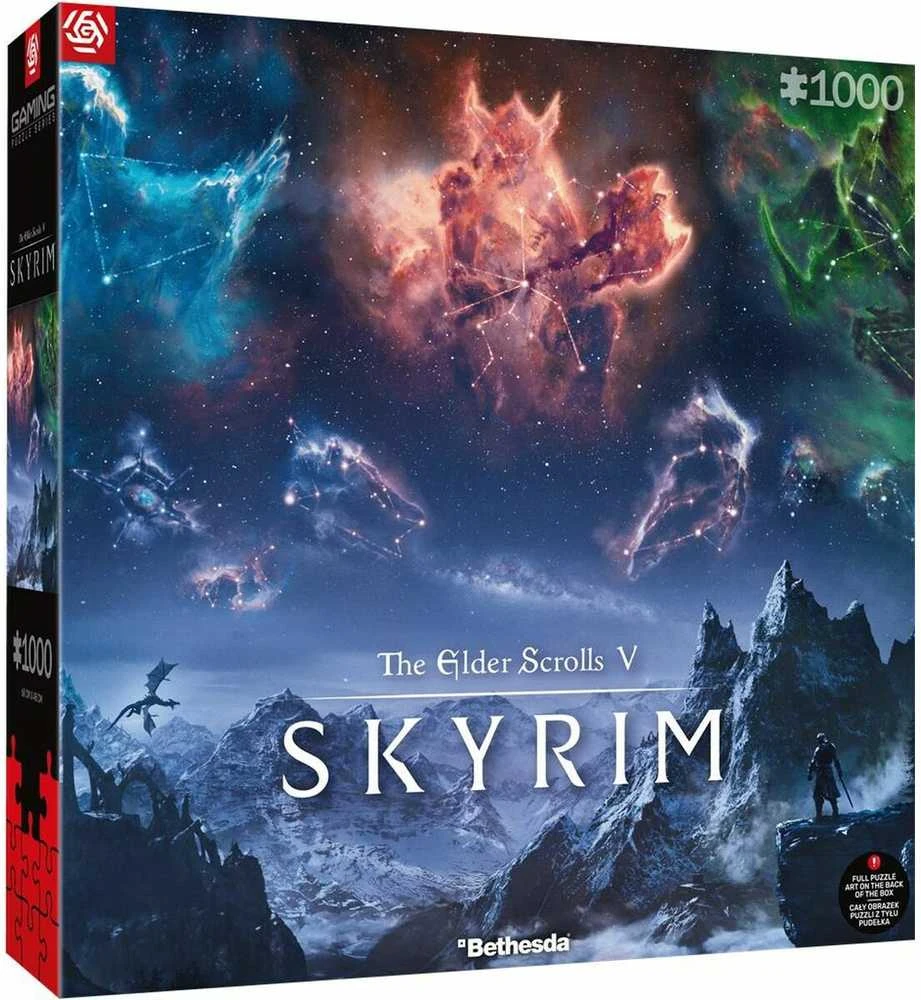 Cenega Good Loot Puzzle The Elder Scrolls V SKYRIM | 1000 dalių dėlionė