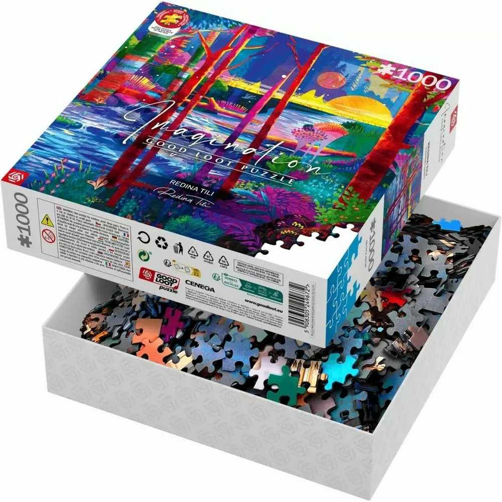 Cenega Dėlionė „Good Loot Imagination“ - Redina Tili: Miegantys milžinai, 1000 vnt.