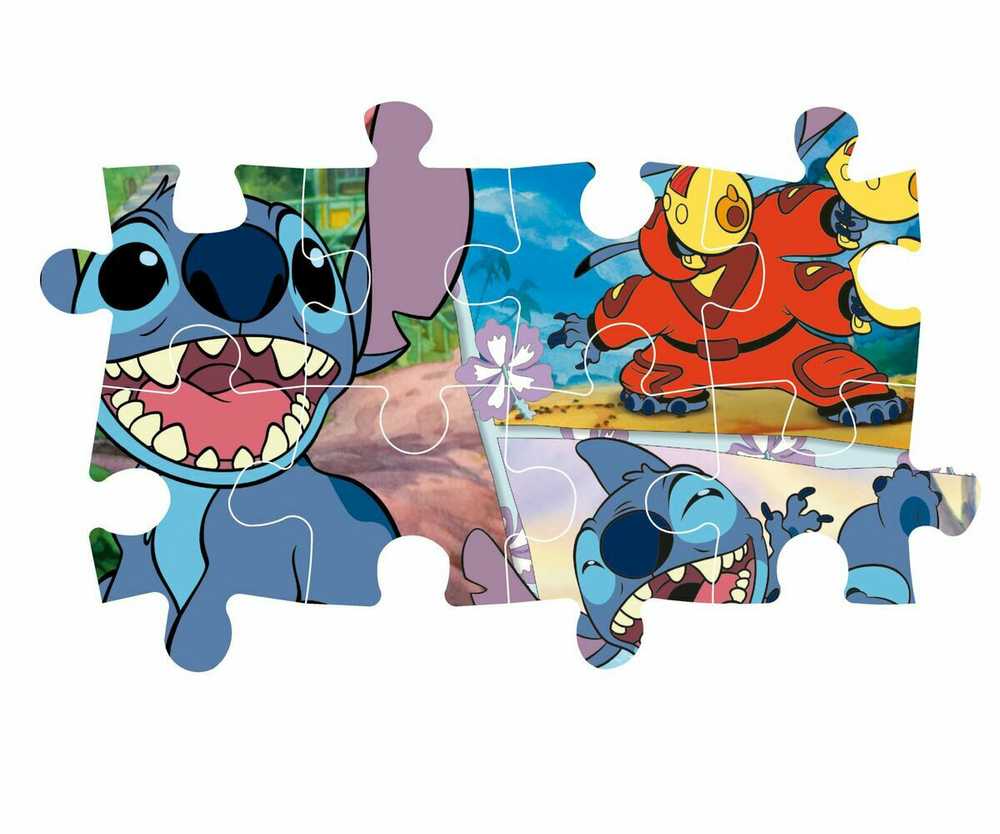 Dėlionė Clementoni Stitch 104 Dalys (4 vnt.)