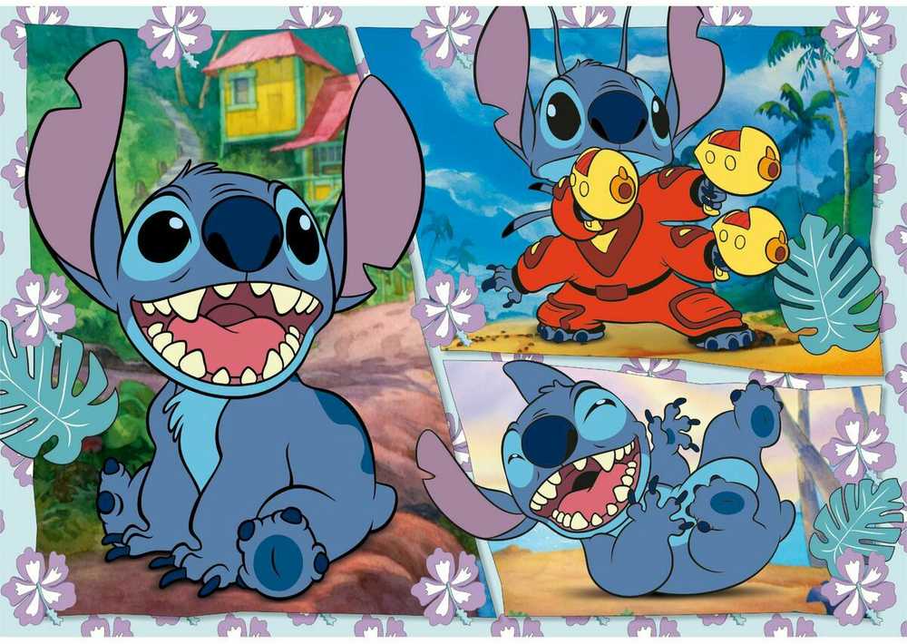 Dėlionė Clementoni Stitch 104 Dalys (4 vnt.)