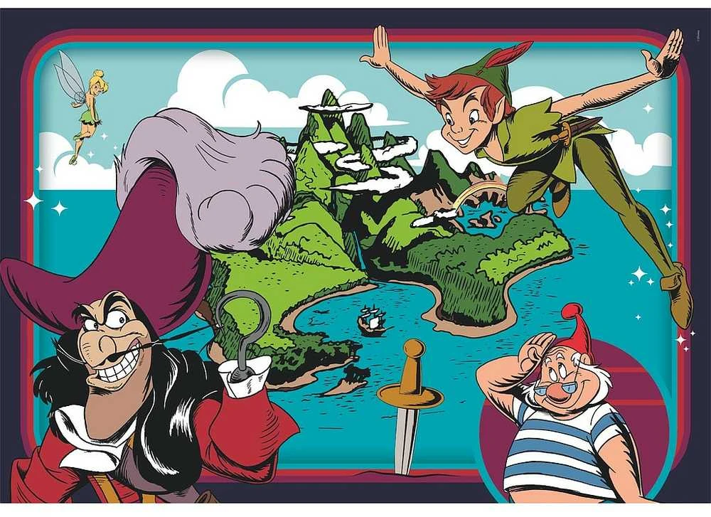 Clementoni Dėlionė 2x60 vnt. - Disney klasika