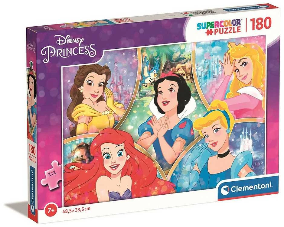 Clementoni Dėlionė 180 vnt. - Princesės