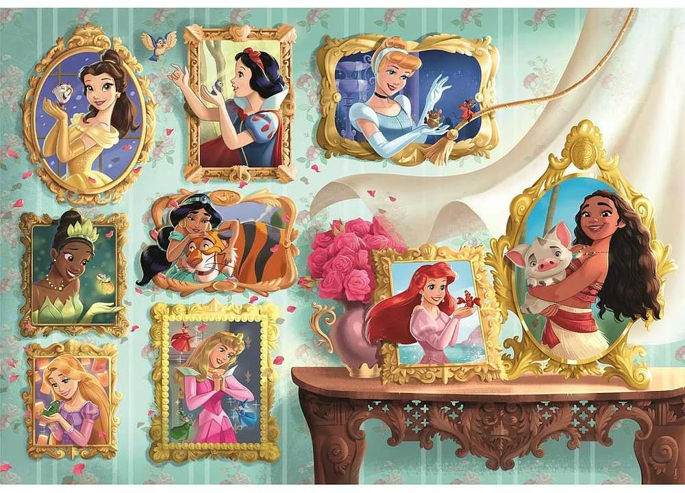Clementoni Dėlionė 1000 vnt. - Disney princesės