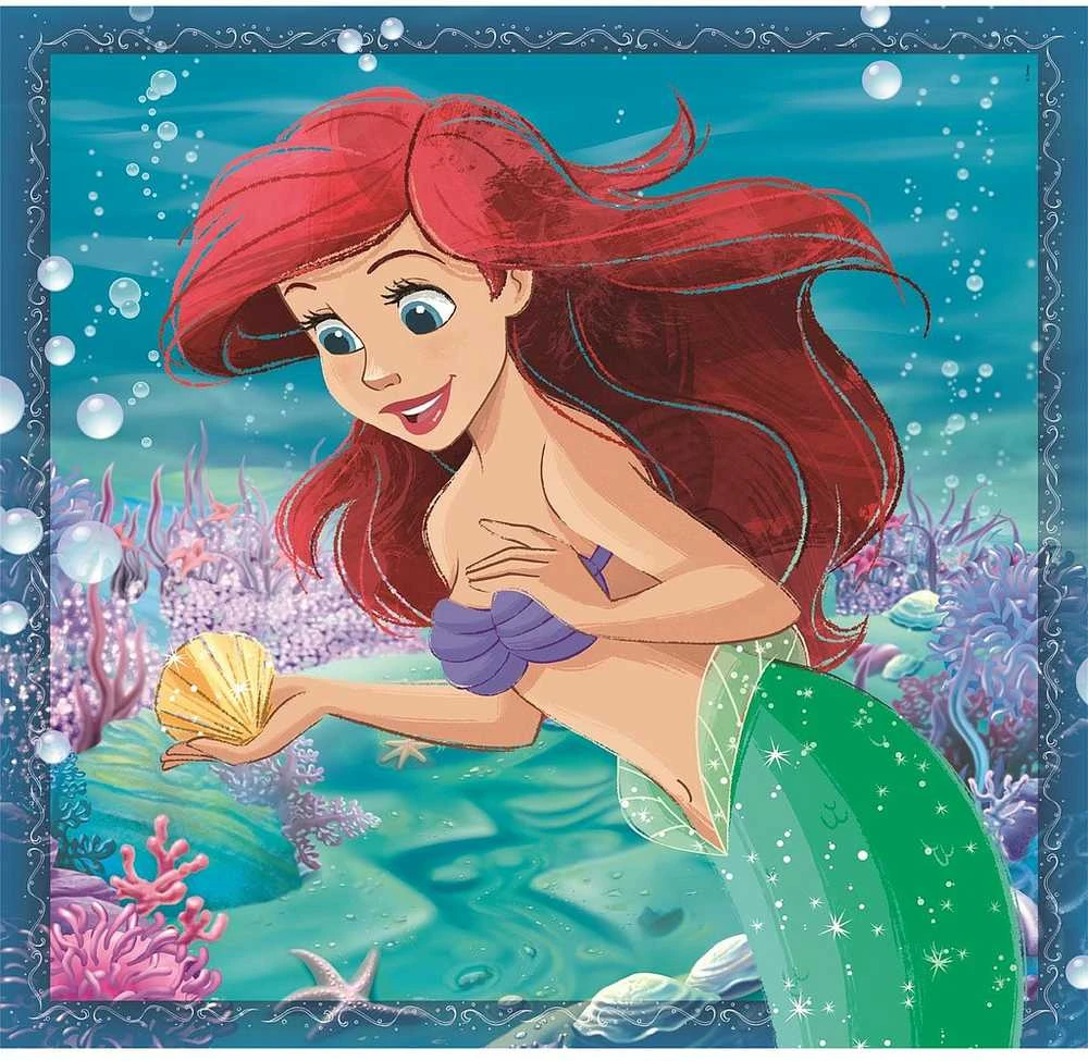 Clementoni Dėlionė 3x48 vnt. - Disney princesė