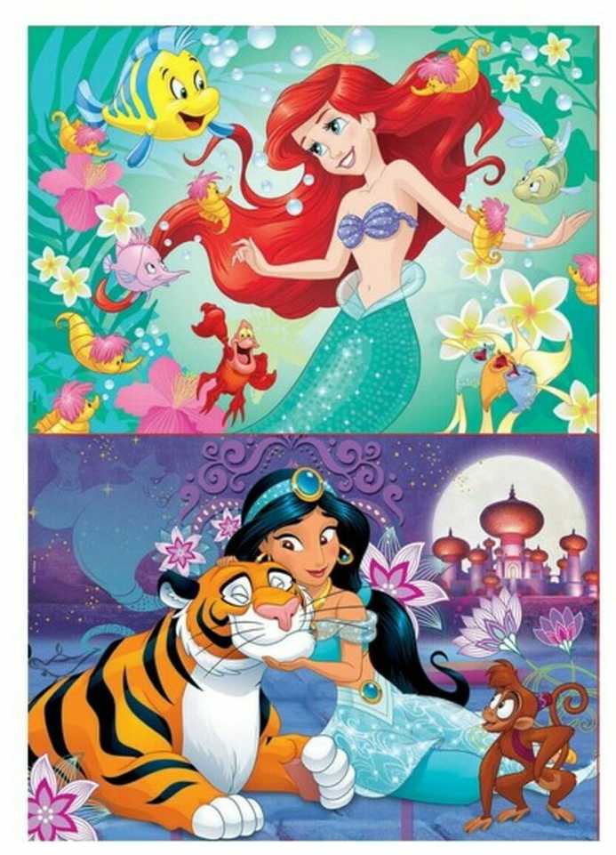 Educa dėlionė 2×48 vnt. - Disney princesės aprašymas - Prekės nuotrauka