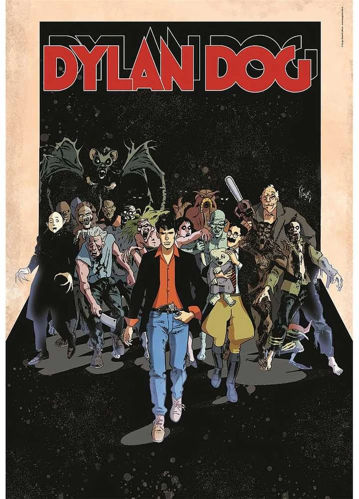 Clementoni Dėlionė 1000 vnt. - Dylan Dog