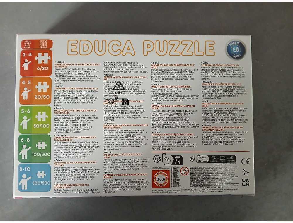 Educa dėlionė 2x20 vnt. - Pelytė Minė