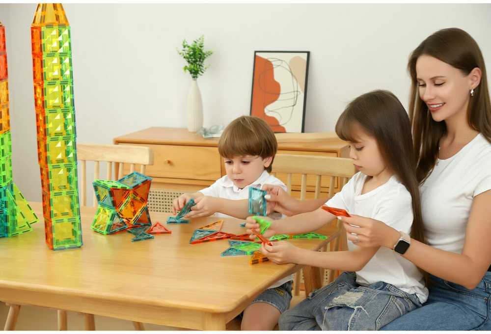 Geomag Gems 16 magnetinių plytelių