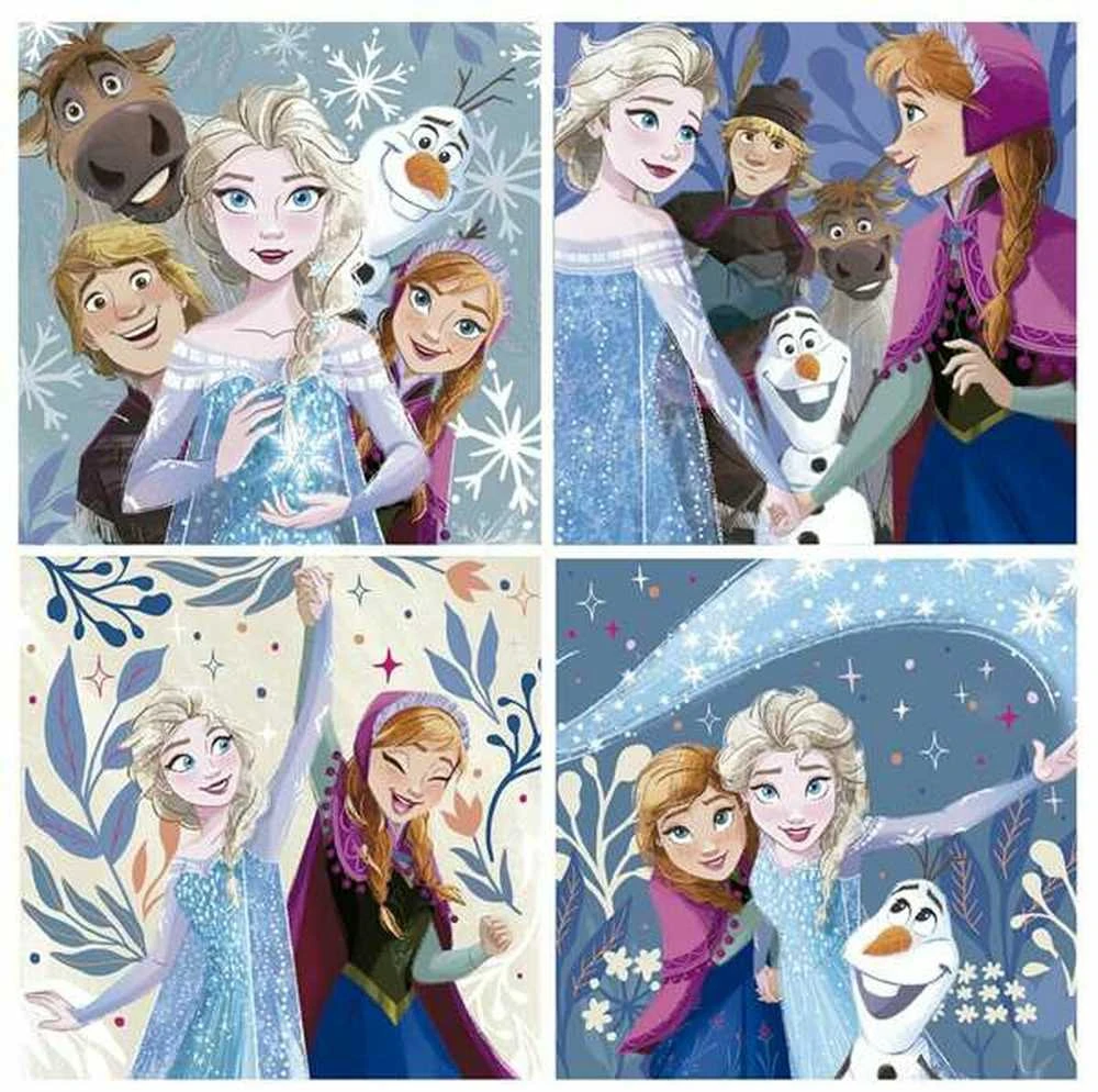 Dėlionė Frozen Laipsniškas sunkumo didinimas