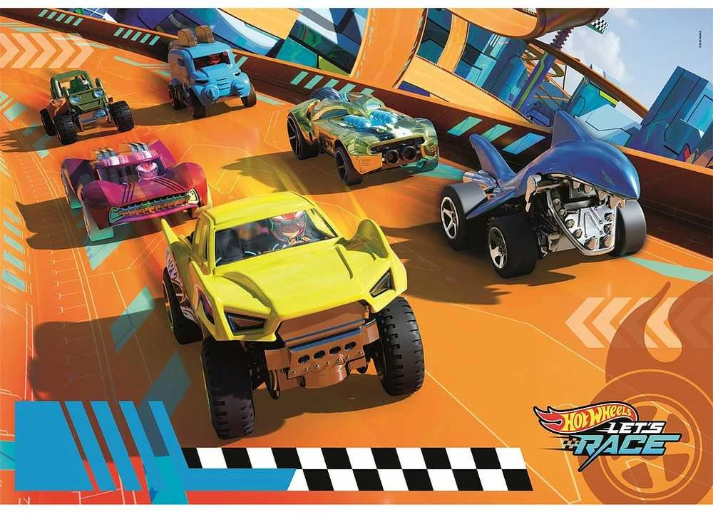 Clementoni Dėlionė 104 vnt. - Hot Wheels