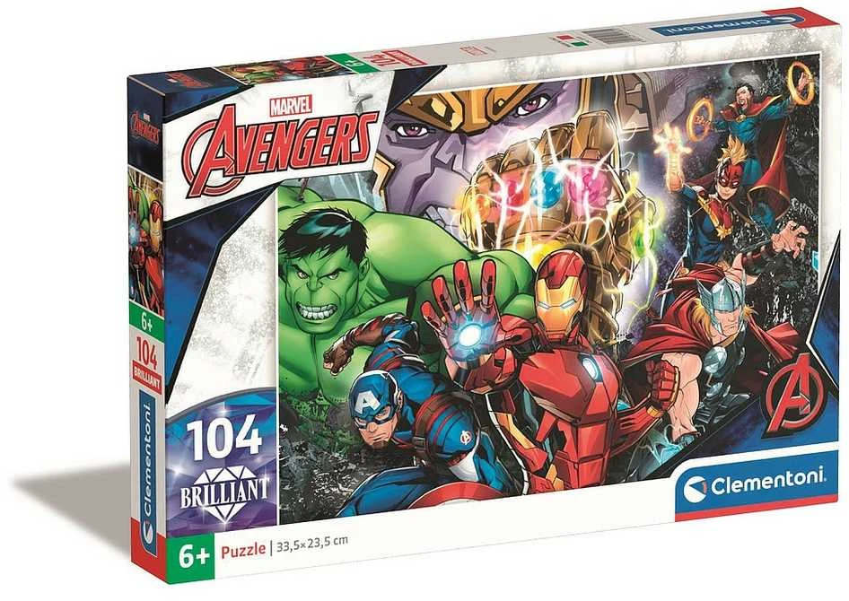 Clementoni Dėlionė 104 vnt. - Marvel