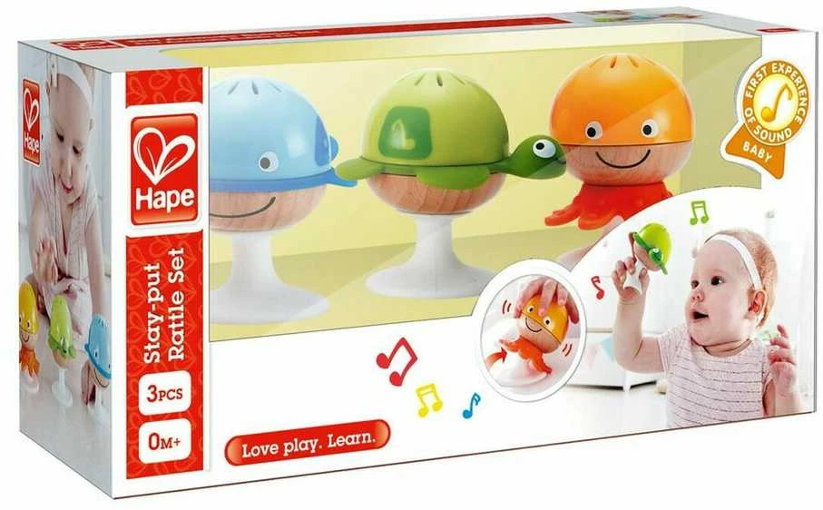 Hape - Jūros gyvūnų barškučių rinkinys (5935)