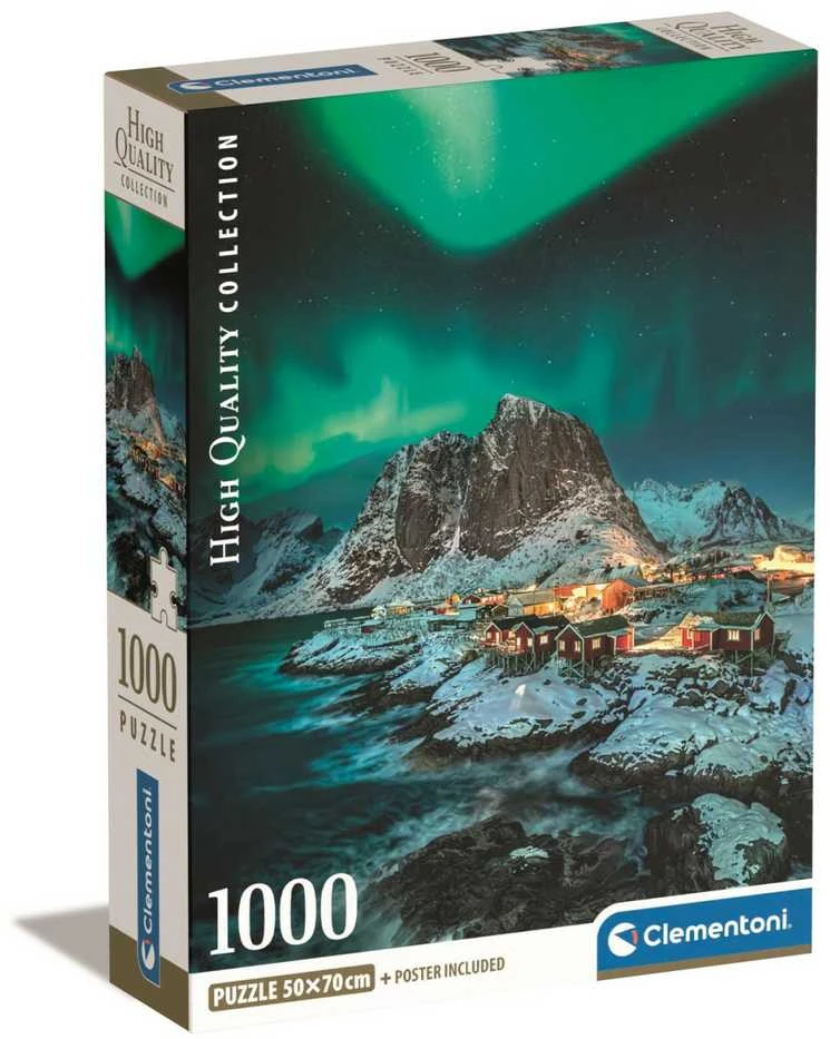 Clementoni Dėlionė 1000 vnt. - Lofoteno salos