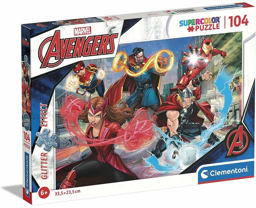 Clementoni Dėlionė 104 vnt. - Keršytojai (The Avengers)