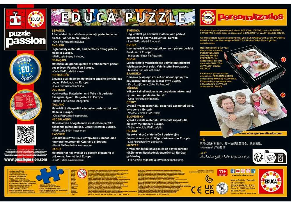 Educa dėlionė 500 vnt. - Marvel herojai