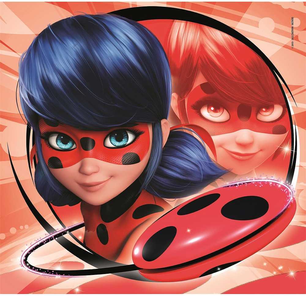 Dėlionė „Miraculous Ladybug Saviours“, 3x48 detalės, Clementoni