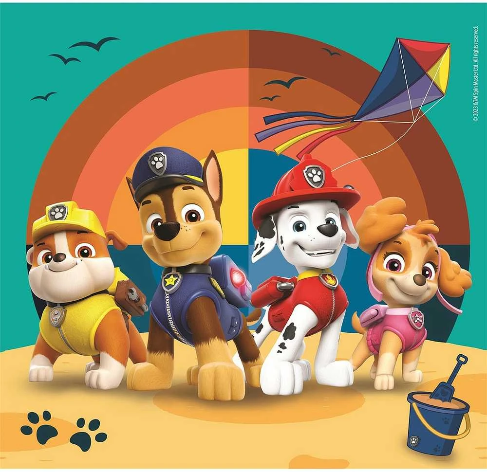 Clementoni Dėlionė 3x48 vnt. - Šunyčiai patruliai (PAW Patrol)