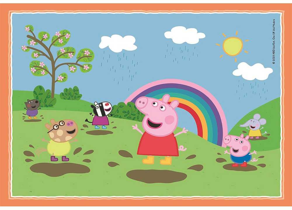 Clementoni Dėlionė 72 vnt. - Peppa Pig