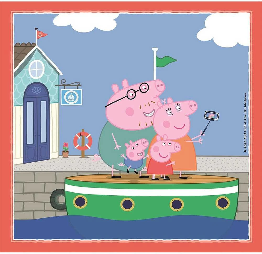 Clementoni Dėlionė 3x48 vnt. - Peppa pig