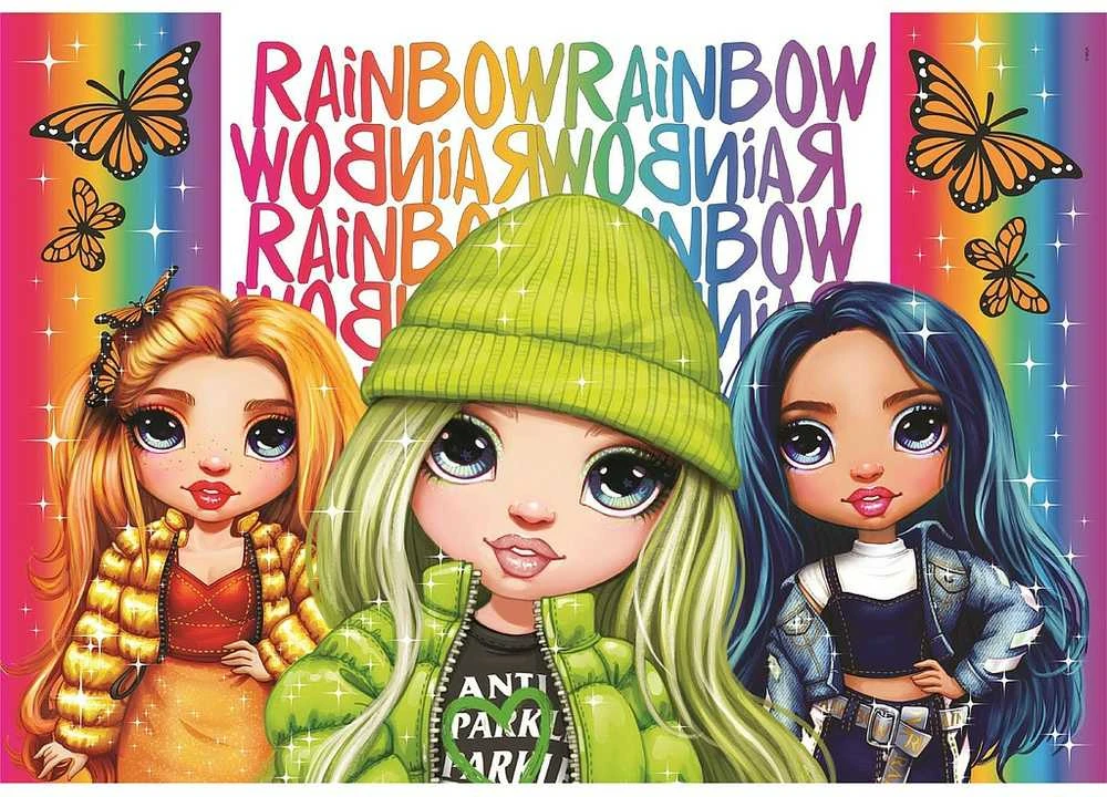 Clementoni Dėlionė 104 vnt. - Rainbow High