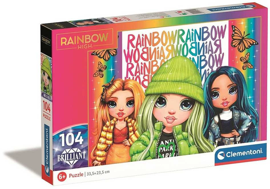 Clementoni Dėlionė 104 vnt. - Rainbow High
