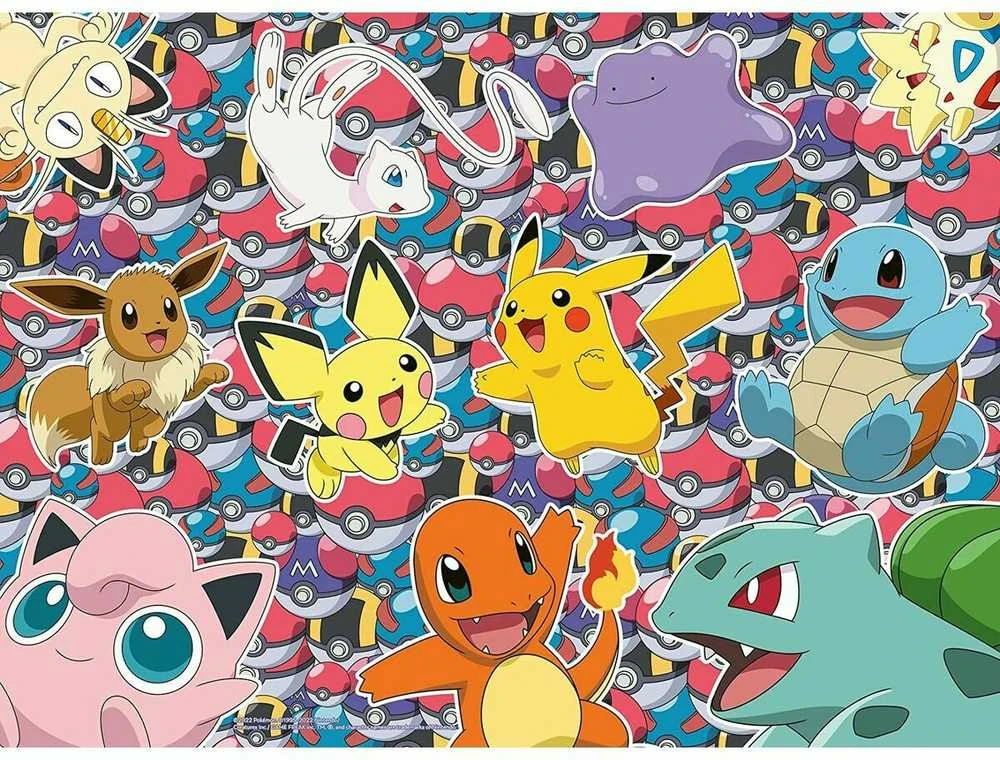Ravensburger Dėlionė 100 vnt. - Pokémonai