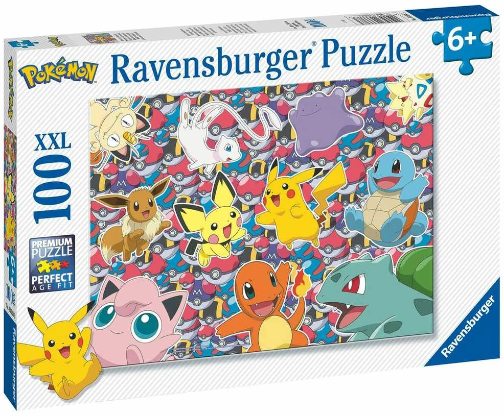 Ravensburger Dėlionė 100 vnt. - Pokémonai