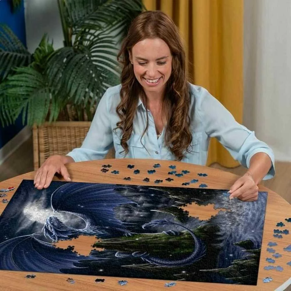Ravensburger Dėlionė 1500 vnt. - Juodas drakonas