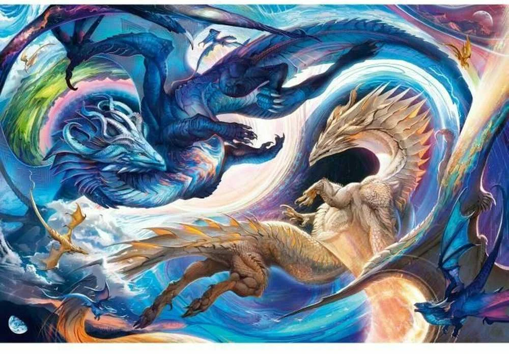 Ravensburger Dėlionė 5000 vnt. - Drakonai