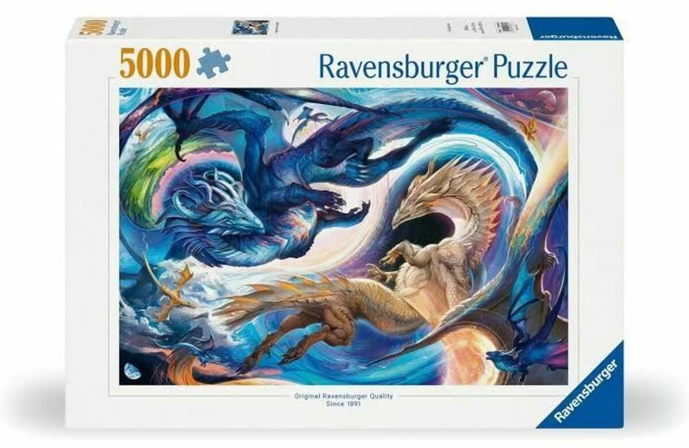Ravensburger Dėlionė 5000 vnt. - Drakonai