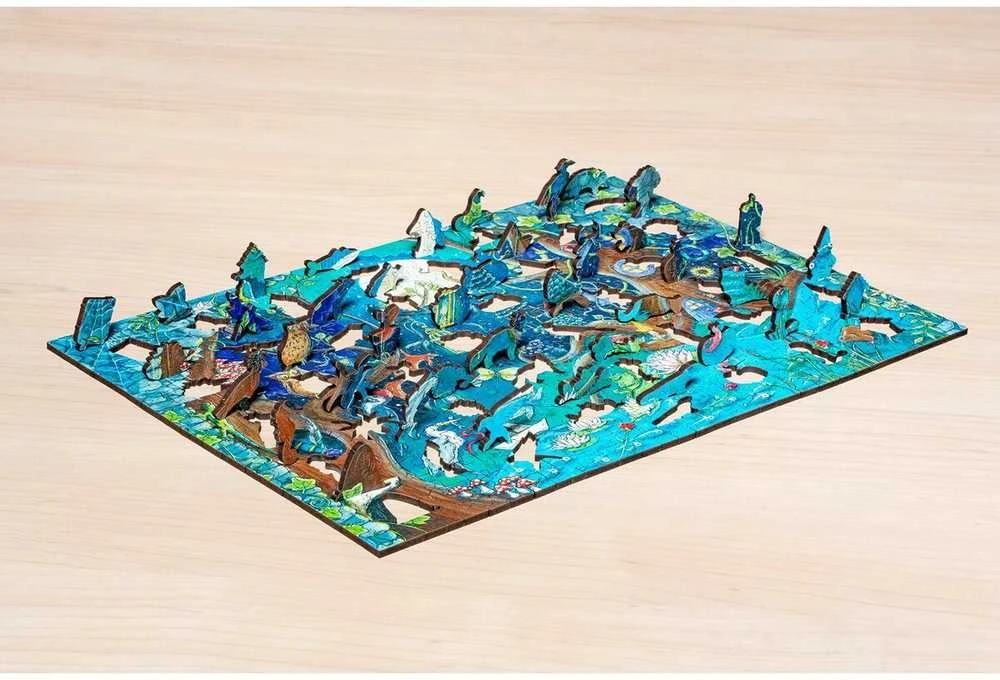 Ravensburger Medinė dėlionė 500 vnt. - Magiškas miškas