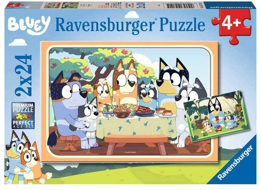 Ravensburger Dėlionė 2x24 vnt. - Bluey