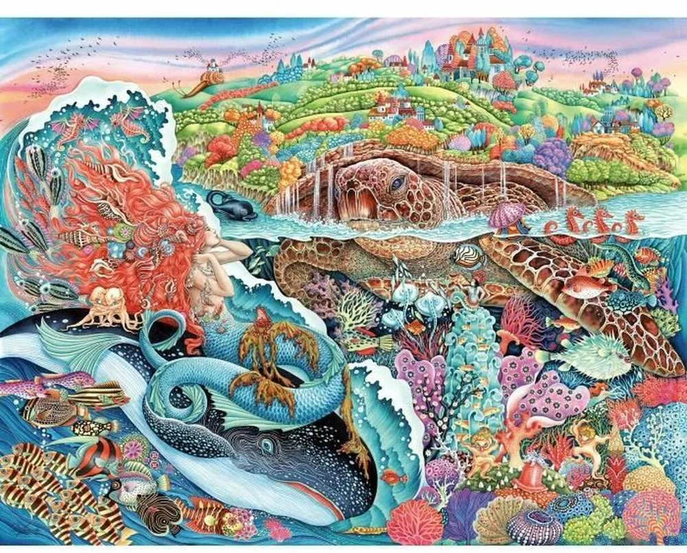 Ravensburger Dėlionė 2000 Thalassic Tale